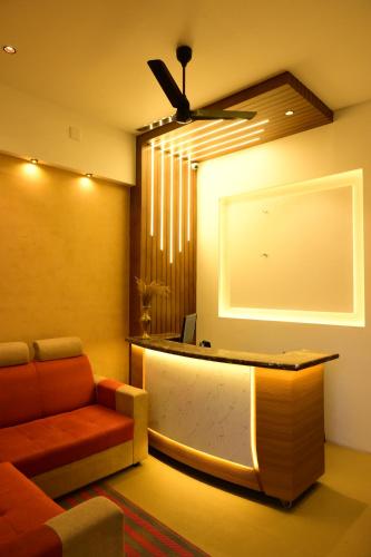 Posezení v ubytování Hotel Elroi Suites