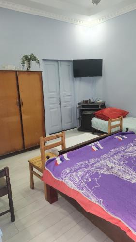 TV a/nebo společenská místnost v ubytování Ana Guest House