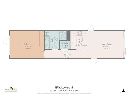 a floor plan of a house at Luxury Condo with Panoramic Ocean Views, Sparkling Infinity Pool, and Modern Open-Concept Design in Playa Flamingo
