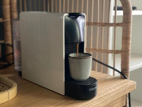 Tetera y cafetera en Empire - Affittacamere