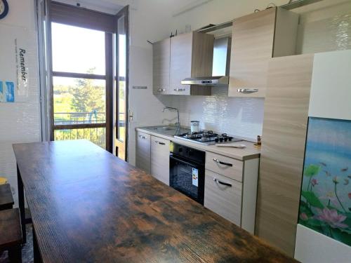 Køkken eller tekøkken på Il Nido del Gabbiano Gallipoli