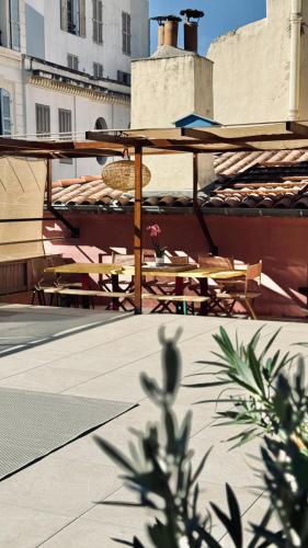 Terrasse Marseille Réformés 6 pièces Vieux Port