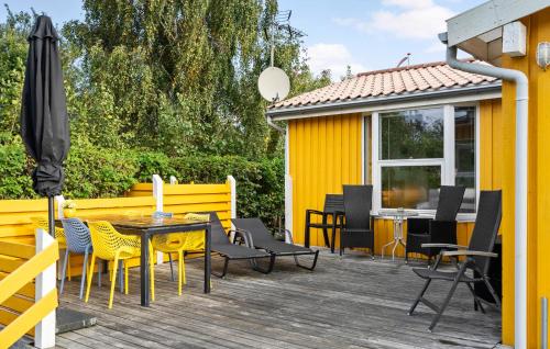 Patio nebo venkovní prostory v ubytování Amazing Home In Tarm With Wifi
