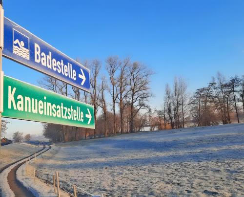 Kleines Schweden v zimě