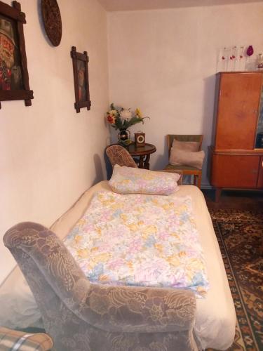Postel nebo postele na pokoji v ubytování Ferien- und Monteurwohnung Kieß