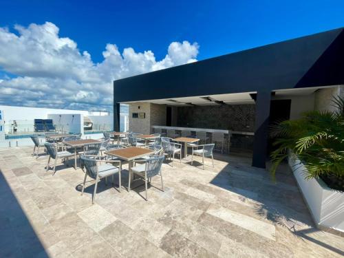 Εστιατόριο ή άλλο μέρος για φαγητό στο Estudio moderno con alberca - Centro