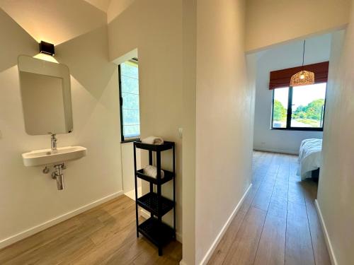 Phòng tắm tại Ferme Valentour