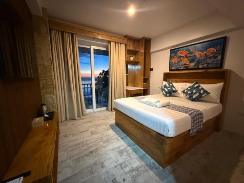Katil atau katil-katil dalam bilik di Seastar Resort By ZACE