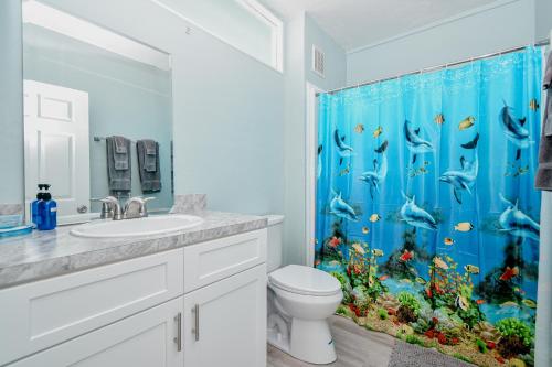 Koupelna v ubytování Park Place Unit 124