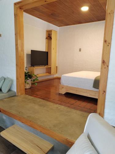 TV/trung tâm giải trí tại Apartamento Agapanto, descanso, ocio o trabajo
