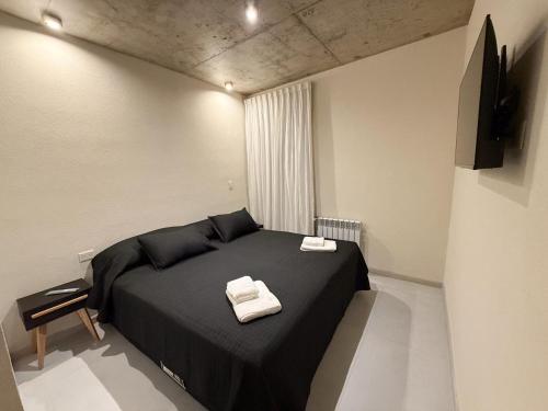 Ένα ή περισσότερα κρεβάτια σε δωμάτιο στο VELVET I - ALTOS de NEUQUEN
