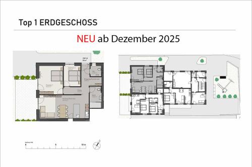 Dorfvilla Niedernsillの見取り図または間取り図