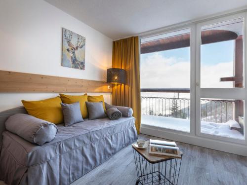 Ένα ή περισσότερα κρεβάτια σε δωμάτιο στο Studio rénové proche centre, balcon, WiFi - FR-1-346-367