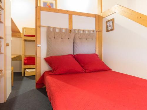 Studio mezzanine pour 6 pers. proche pistes avec balcon et Wifi