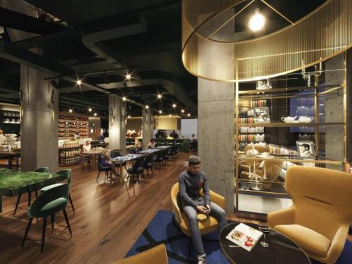 Гостиная зона в The Ambassador Seoul - A Pullman Hotel