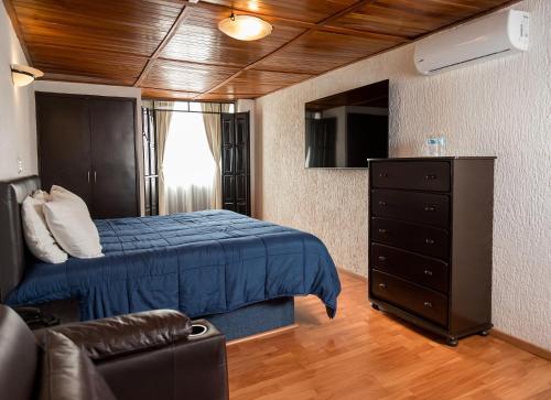 Sjónvarps- og/eða afþreyingartæki á Hotel Central Teziutlan