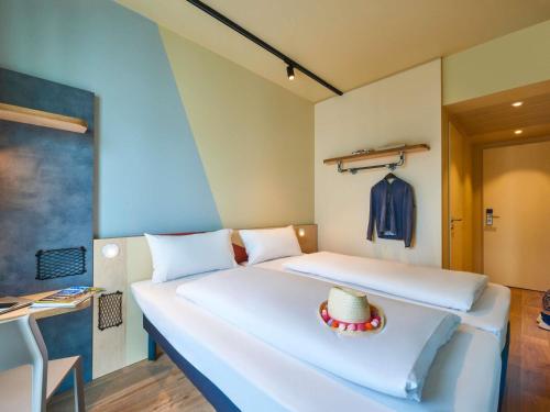 Ibis Budget Singenにあるベッド