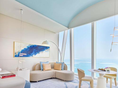 Posezení v ubytování Fairmont Doha