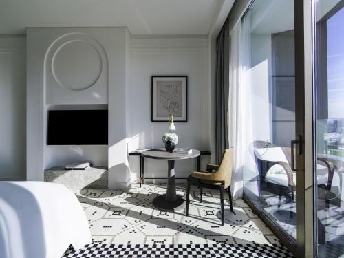 Гостиная зона в Fairmont La Marina Rabat Sale Hotel