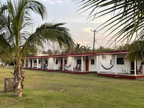 Zahrada ubytování Villa Ema en Villas Camino Real cerca de las dunas de Chachalacas
