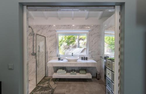 Koupelna v ubytování Villa La Créole - Anse Marcel