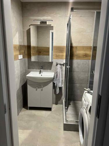 Ένα μπάνιο στο Apartmán Mierová
