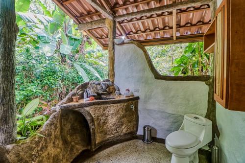 Zahrada ubytování Casa Verde, Casa Aviari, Contiki