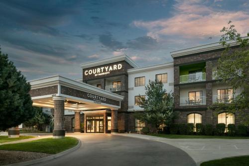 a rendering of the front of a hotel at Courtyard Richland Columbia Point in Richland