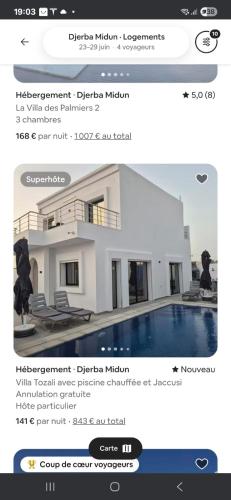 Villa Tozali avec piscine chauffée