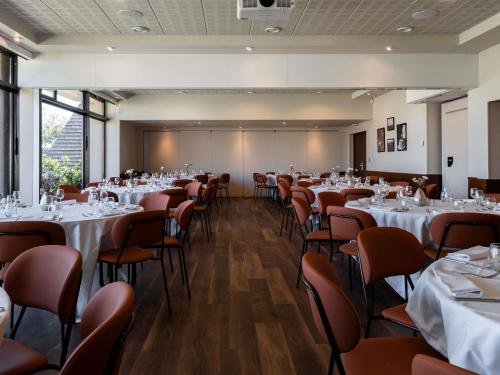Restaurace v ubytování Mercure Bayeux Omaha Beach