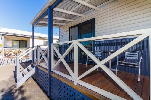 Μπαλκόνι ή βεράντα στο BIG4 Bunbury Riverside Holiday Park