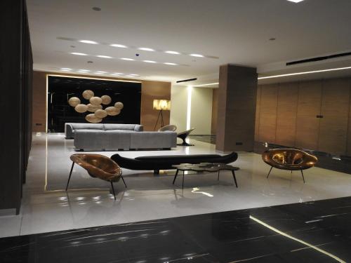 Posezení v ubytování Mist Hotel & Spa