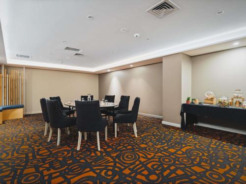 El área de trabajo o centro de convenciones de Novotel Canberra