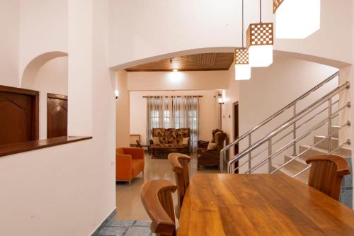 Χώρος καθιστικού στο Sand Cliff Villa