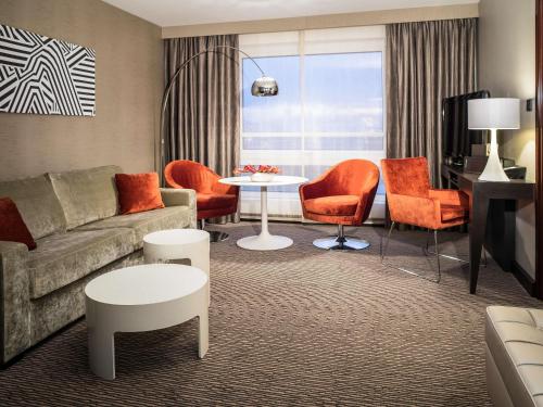 Гостиная зона в Sofitel Warsaw Victoria