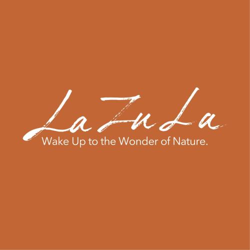 a sign that says la viola wake up to the wonder of nature at Lazula in Ban Pok Nai