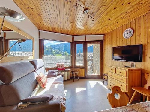 Charmant studio à La Clusaz pour 4 personnes avec balcon - FR-1-818-109
