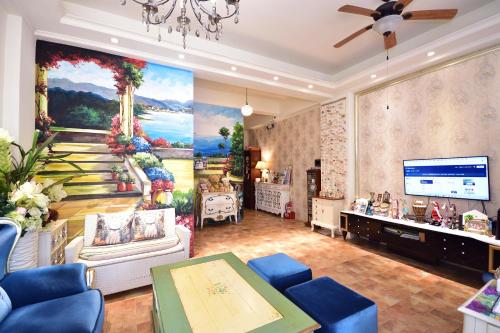 Zona d'estar a Dreamer 24 B&B
