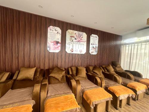 Гостиная зона в Monaco Hotel Phú Quốc