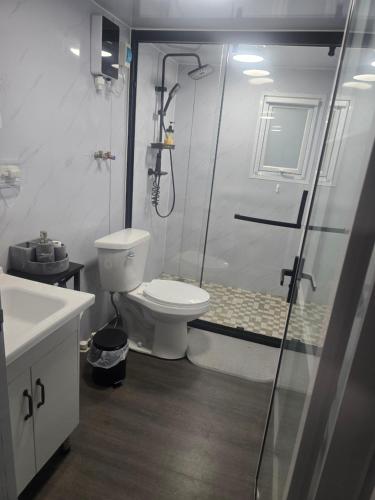 Koupelna v ubytování Villa Mi casita el paraiso costero