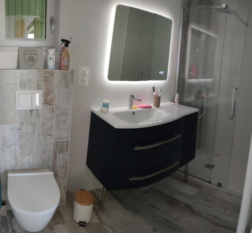 Ένα μπάνιο στο Maison propice au farniente