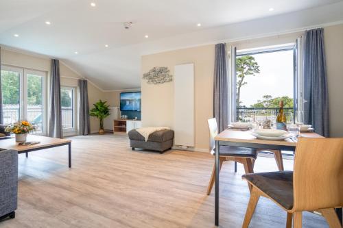 Гостиная зона в Ostsee Apartmenthotel