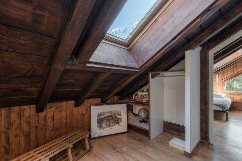 Le Refuge des Pecles, chalet avec vue Mont-Blanc