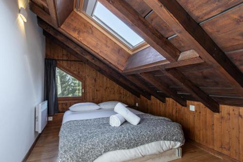 Le Refuge des Pecles, chalet avec vue Mont-Blanc