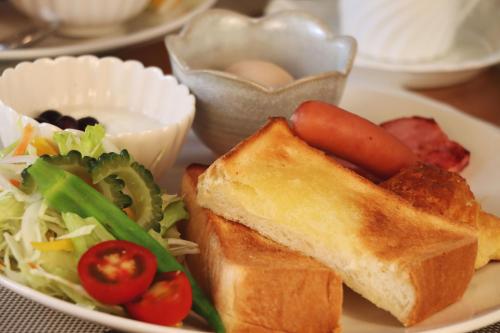 Jídlo v bed and breakfast nebo okolí