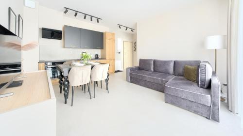 TV a/nebo společenská místnost v ubytování Słoneczne Apartamenty II, Sun & Snow