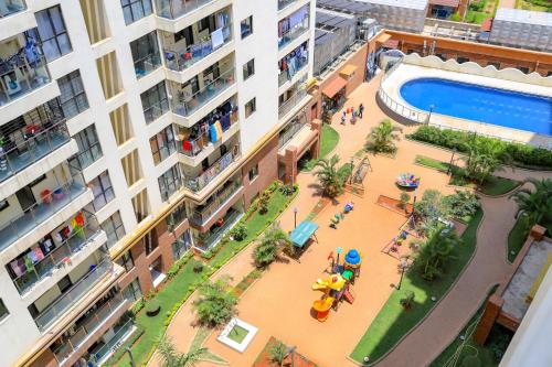 Bazén v ubytování Park View Luxury Apartments nebo v jeho okolí