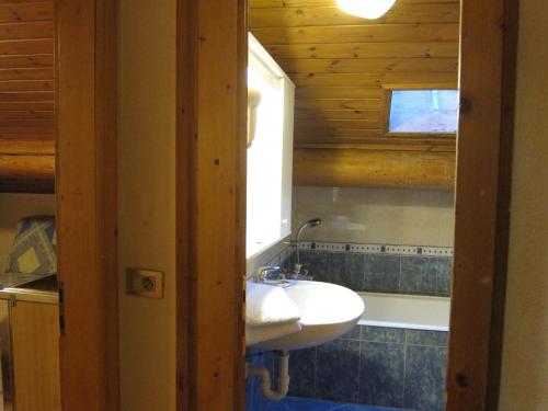 Koupelna v ubytování Chalet Del Sole per gruppi