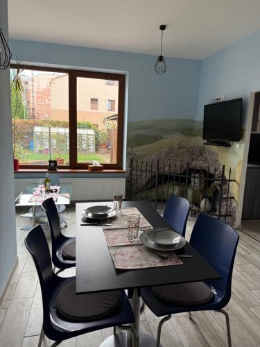 Μια τηλεόραση ή/και κέντρο ψυχαγωγίας στο Apartmán u Krakonoše