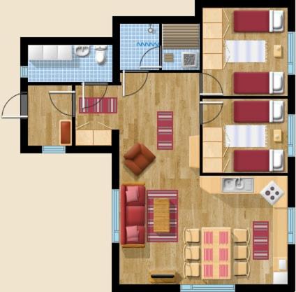 Κάτοψη του Riihen Pirtti